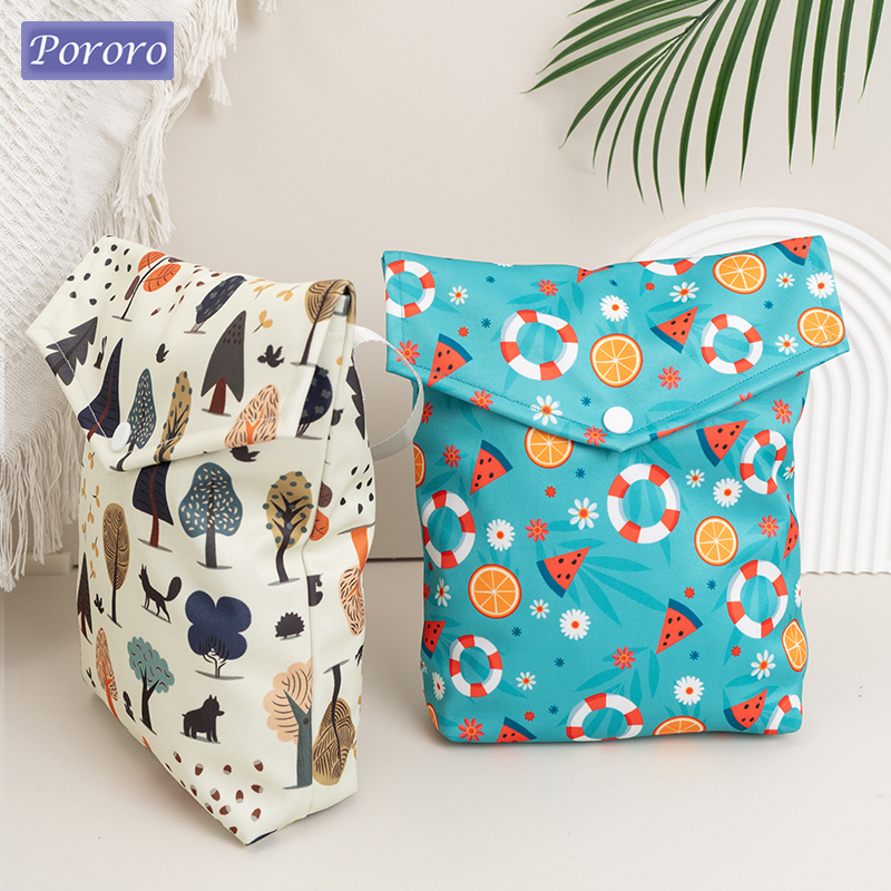 Backpack Diaper Bag - Pororo Baby Diaper Bag Waterproof Wet