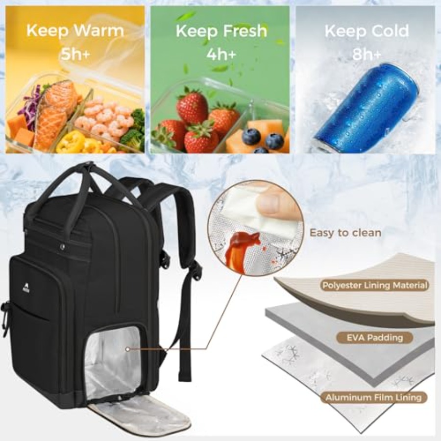 Teacher Backpack with Lunch Co – Laptop Backpack 15.6 Bewertung und Preis
