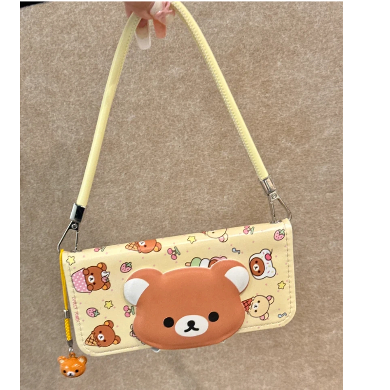 Rilakkuma Cute Cartoon Flip Le – Mini Backpack Purse Bewertung und Preis