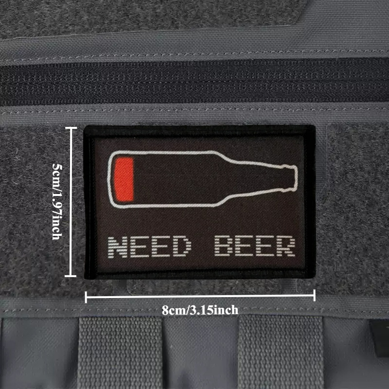 NEED BEER Printed Patch on Clo – Urban Backpack Tactical Bewertung und Preis