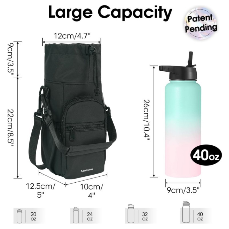 Water Bottle Holder with Strap – Hydration Pack Outdoor Bewertung und Preis