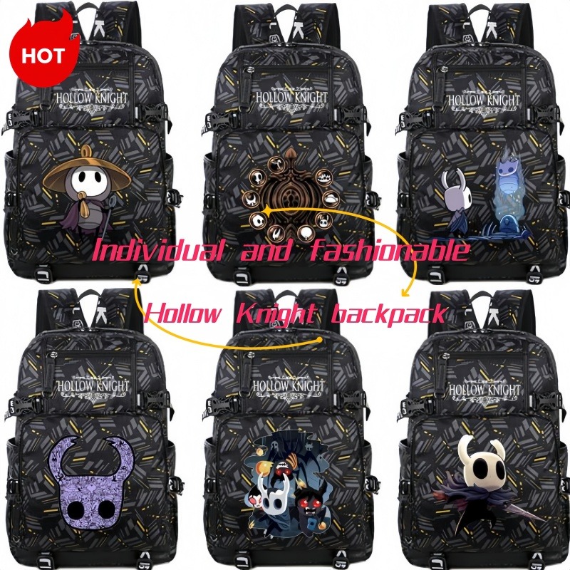 Hollow Knight Backpack Anime C – School Backpack Teen Bewertung und Preis