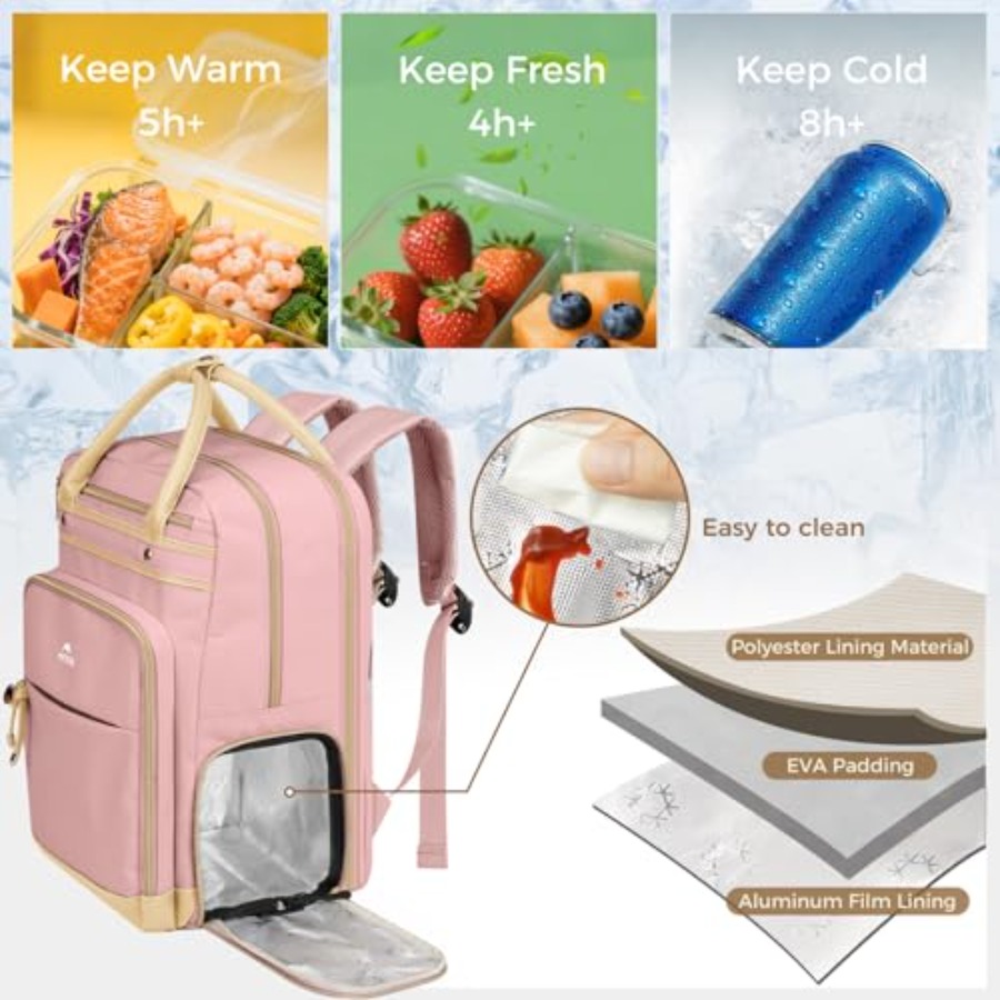 Lunch Backpack for Women, Teac – Laptop Backpack 15.6 Bewertung und Preis