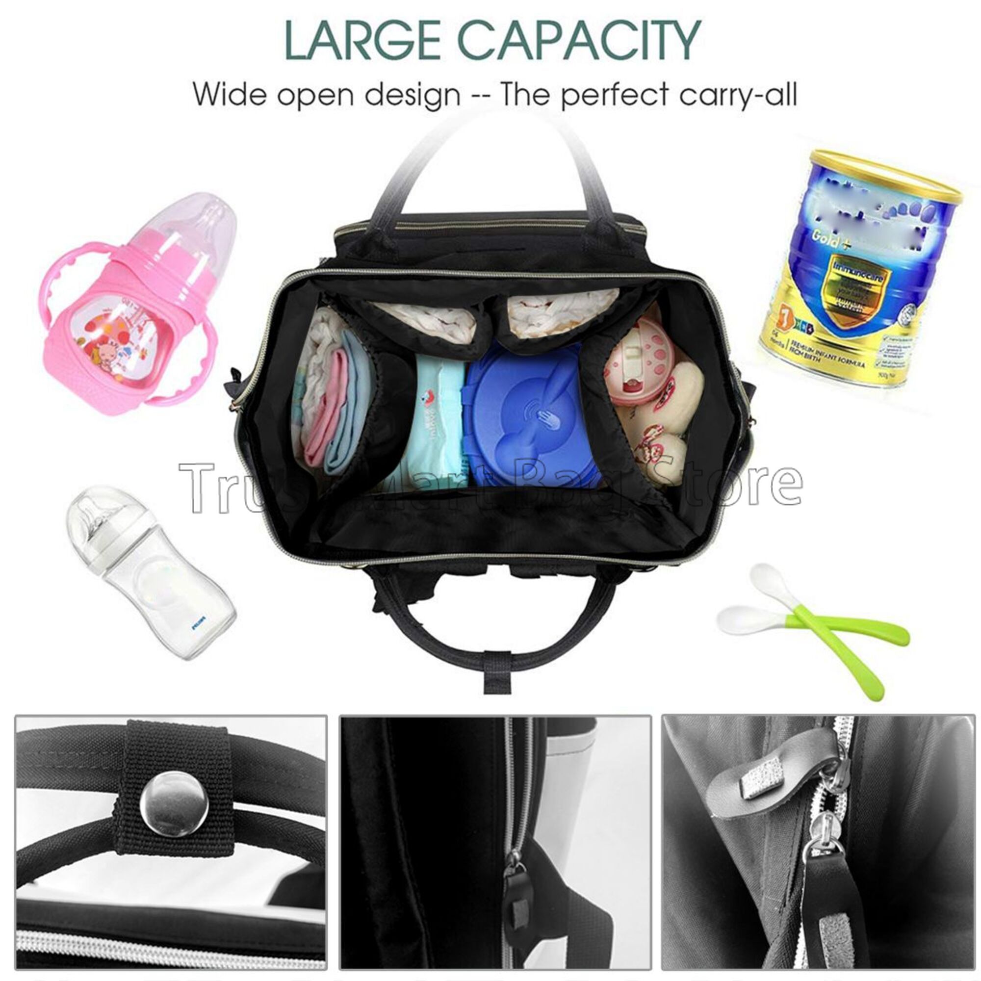 Diaper Bag Backpack for Momen  – Backpack Diaper Bag Bewertung und Preis