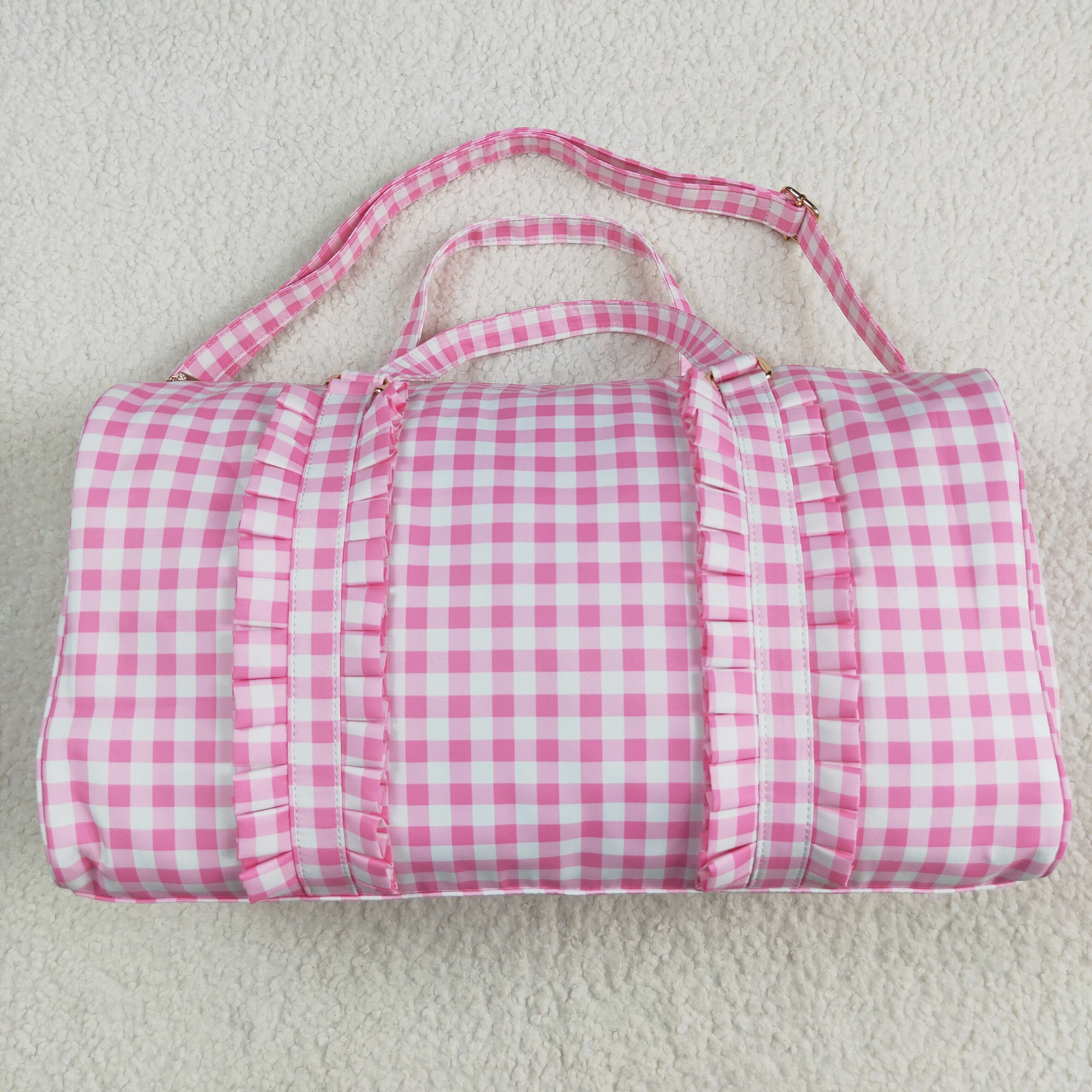 Wholesale Baby Girl Pink Check – Backpack Diaper Bag Bewertung und Preis