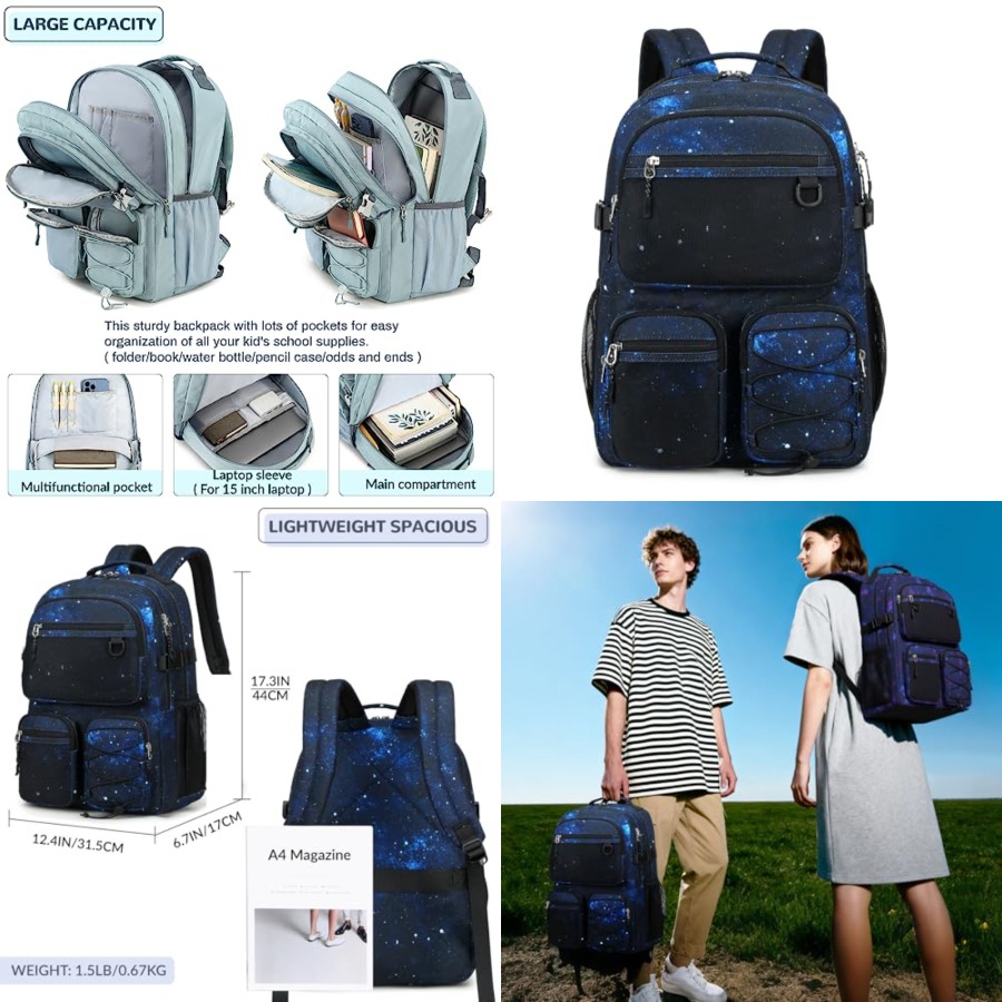 Multi-Pocket Backpack for Trav – Laptop Backpack 15.6 Bewertung und Preis