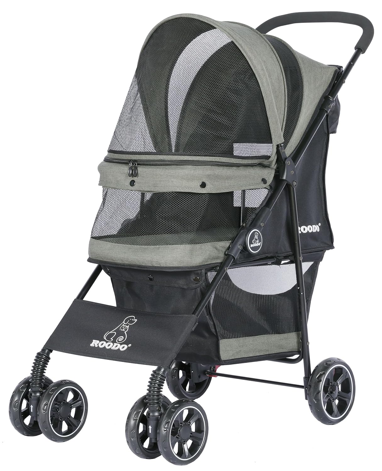 4 Wheel Dog Cat Pet Stroller,  – Foldable Backpack Small Bewertung und Preis