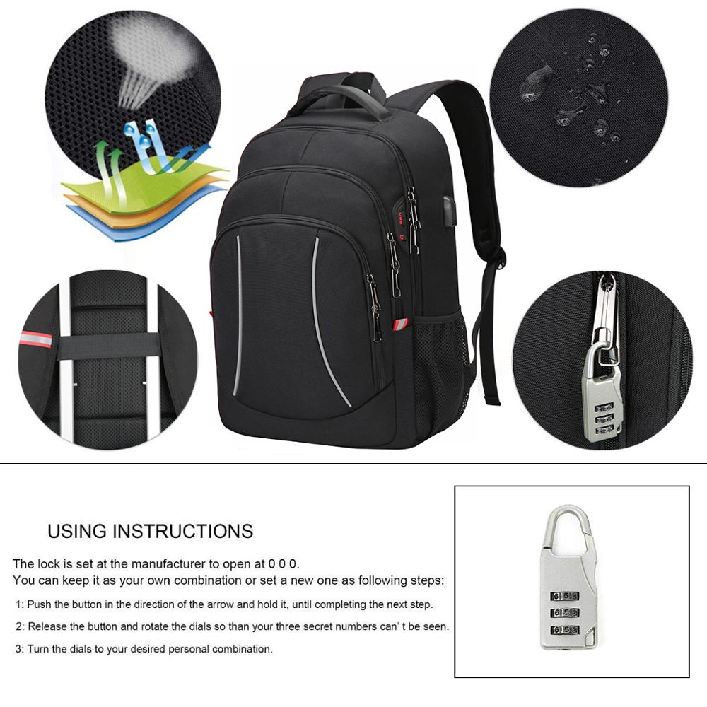 Men Multifuction Travel Laptop – Laptop Backpack 15.6 Bewertung und Preis