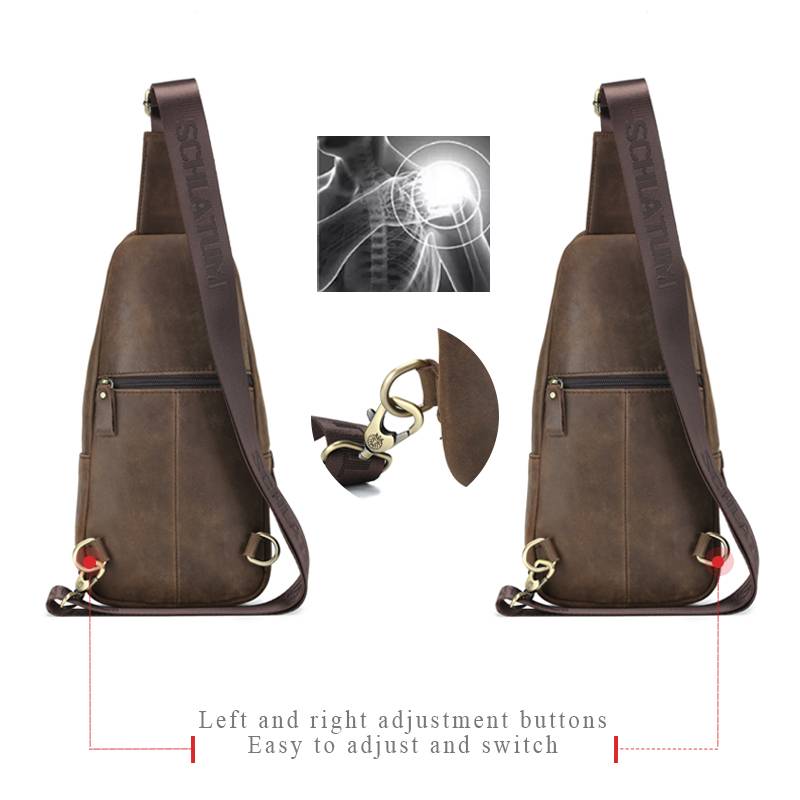 SCHLATUM 100%Genuine Leather C – Leather Backpack Vintage Bewertung und Preis