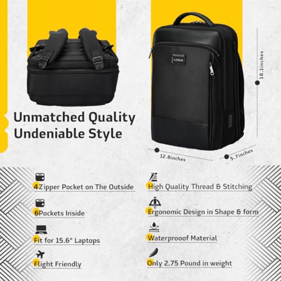 Laptop Business Backpack for M – Laptop Backpack 15.6 Bewertung und Preis