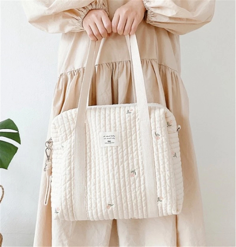 Embroidered Mommy Bag Handbag  – Backpack Diaper Bag Bewertung und Preis