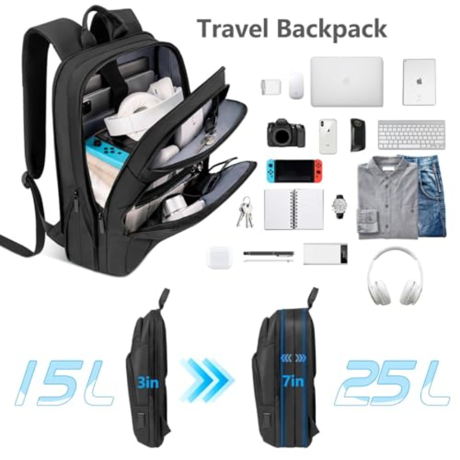 Backpack for Men Slim and Expa – Travel Backpack Anti Theft Bewertung und Preis