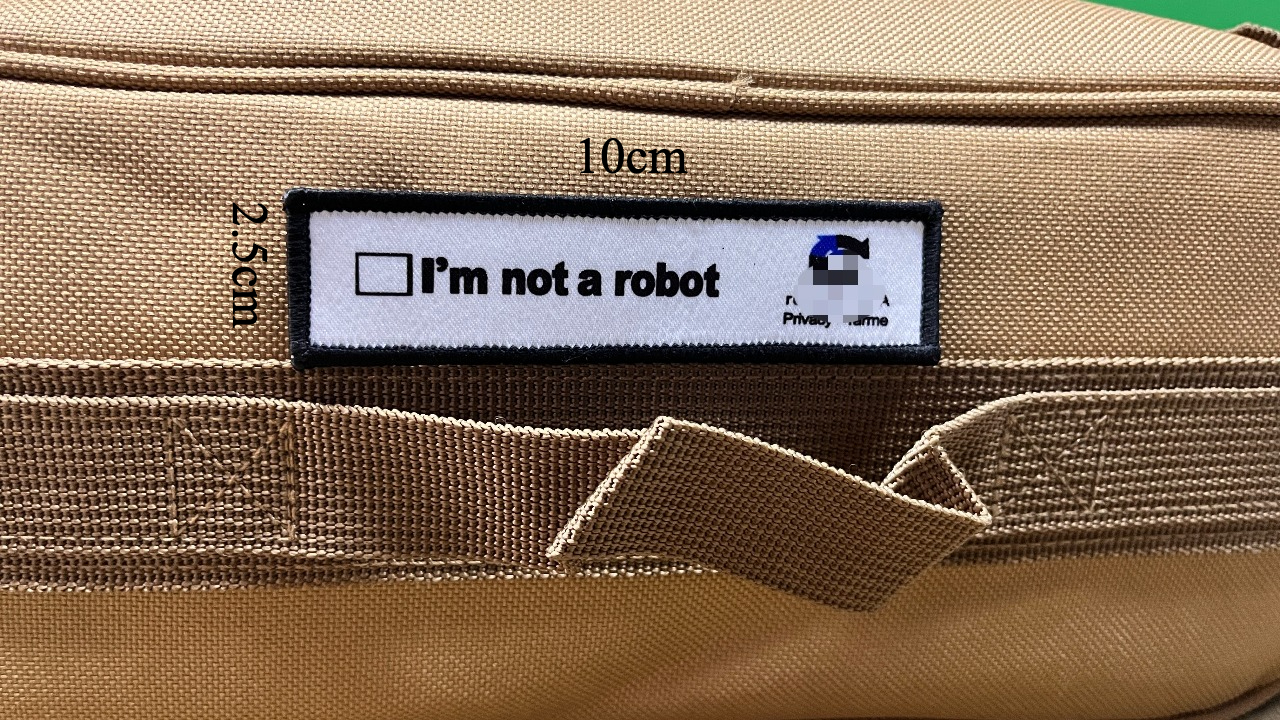I'm Not A Robot Tactical Patch – Urban Backpack Tactical Bewertung und Preis