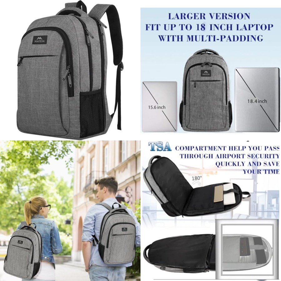 Extra Large.4 Laptop Backpack, – Travel Backpack Anti Theft Bewertung und Preis