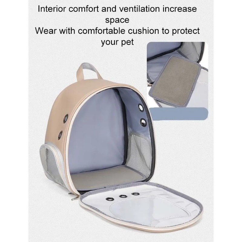 Portable Transparent Pet Backp – Foldable Backpack Small Bewertung und Preis