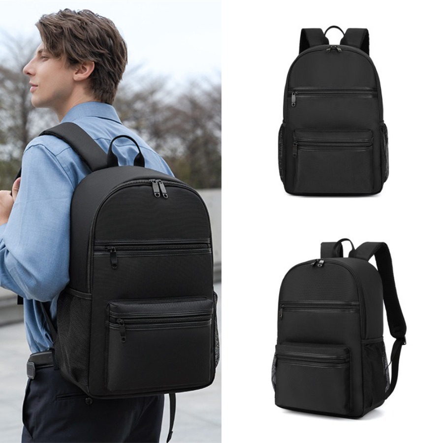 【New Arrival】Minimalist Black  – School Backpack Teen Bewertung und Preis