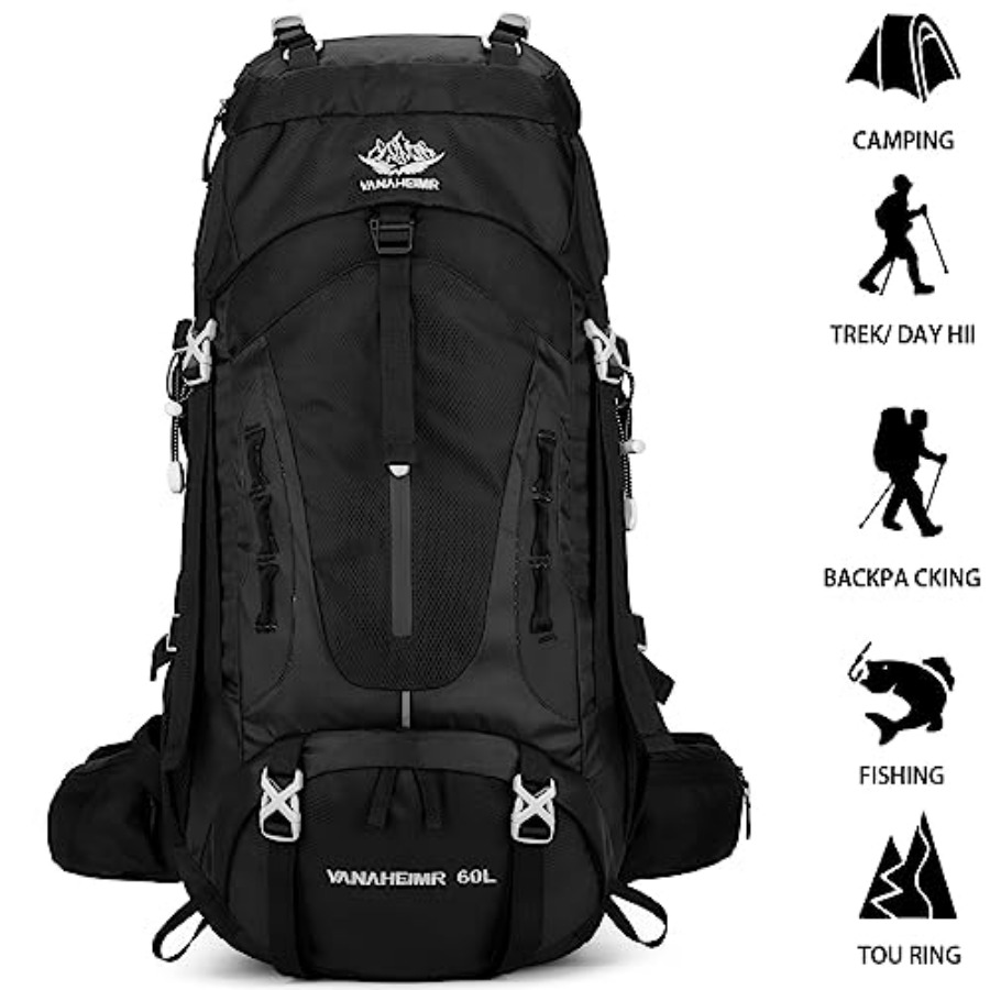 50L Hiking Backpack Men Campin – Rain Cover Backpack Bewertung und Preis