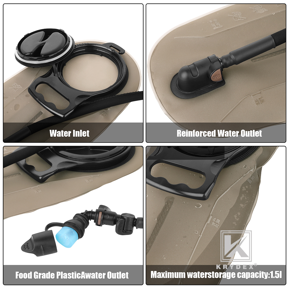 KRYDEX Tactical 1.5L 50oz Hydr – Hydration Pack Outdoor Bewertung und Preis
