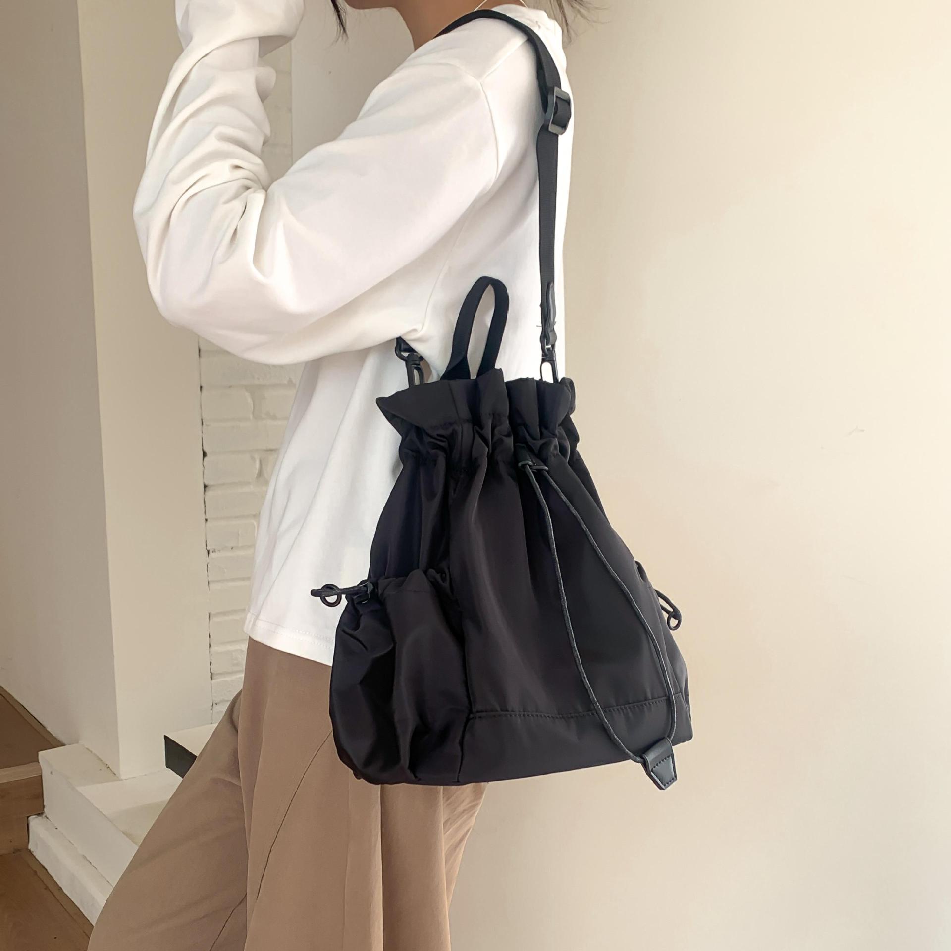Multi-function Drawstring Buck – Canvas Backpack Casual Bewertung und Preis