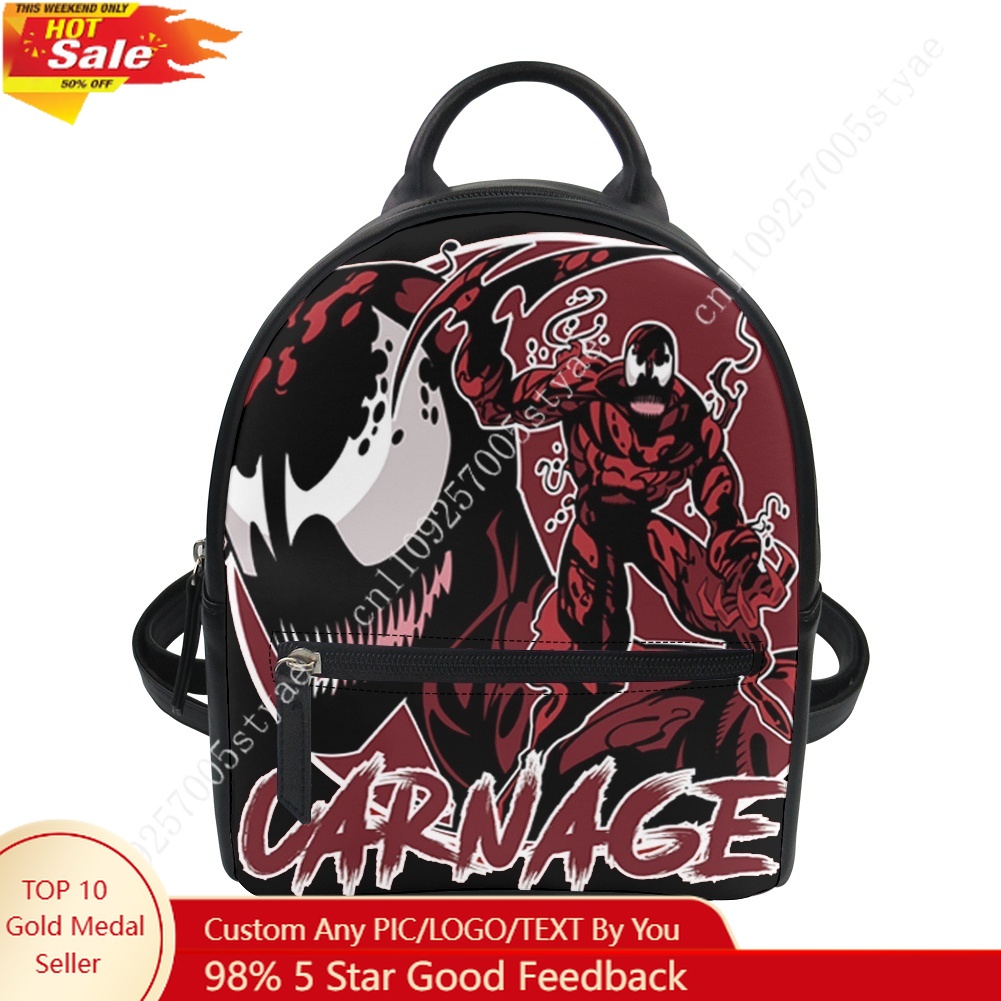 Marvel Carnage Custom Backpack – Mini Backpack Purse Bewertung und Preis